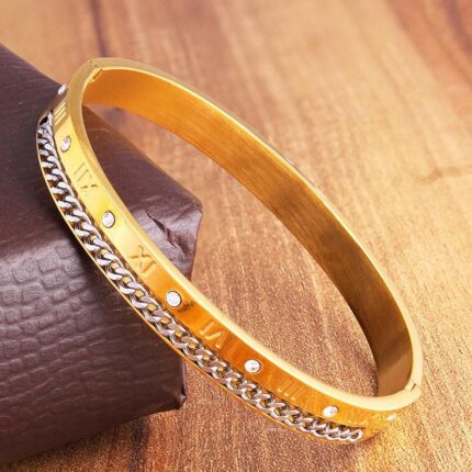 Times roman bangle
